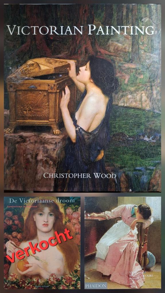 Drie kunstboeken over de romantische Victoriaanse periode, Boeken, Kunst en Cultuur | Beeldend, Zo goed als nieuw, Ophalen of Verzenden