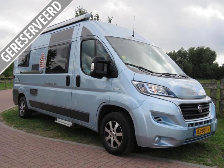 Globecar Globescout zeer mooie buscamper Bouwjaar 2015, Caravans en Kamperen, Campers, tot en met 3, Buscamper of Camperbus, Overige merken