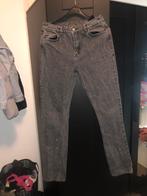 Glitter spijkerbroek maat S/M, Ophalen of Verzenden, Gedragen, Grijs, W28 - W29 (confectie 36)