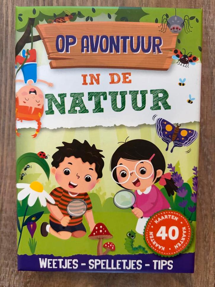 Op Avontuur in de Natuur - Kaartspel, Hobby en Vrije tijd, Gezelschapsspellen | Kaartspellen, Nieuw, Ophalen of Verzenden