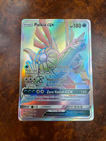 Pokémon kaart Palkia GX Rainbow 132/131 beschikbaar voor biedingen