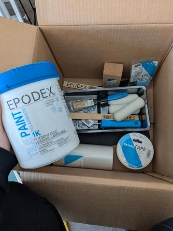 Epodex tegelverf wit beschikbaar voor biedingen