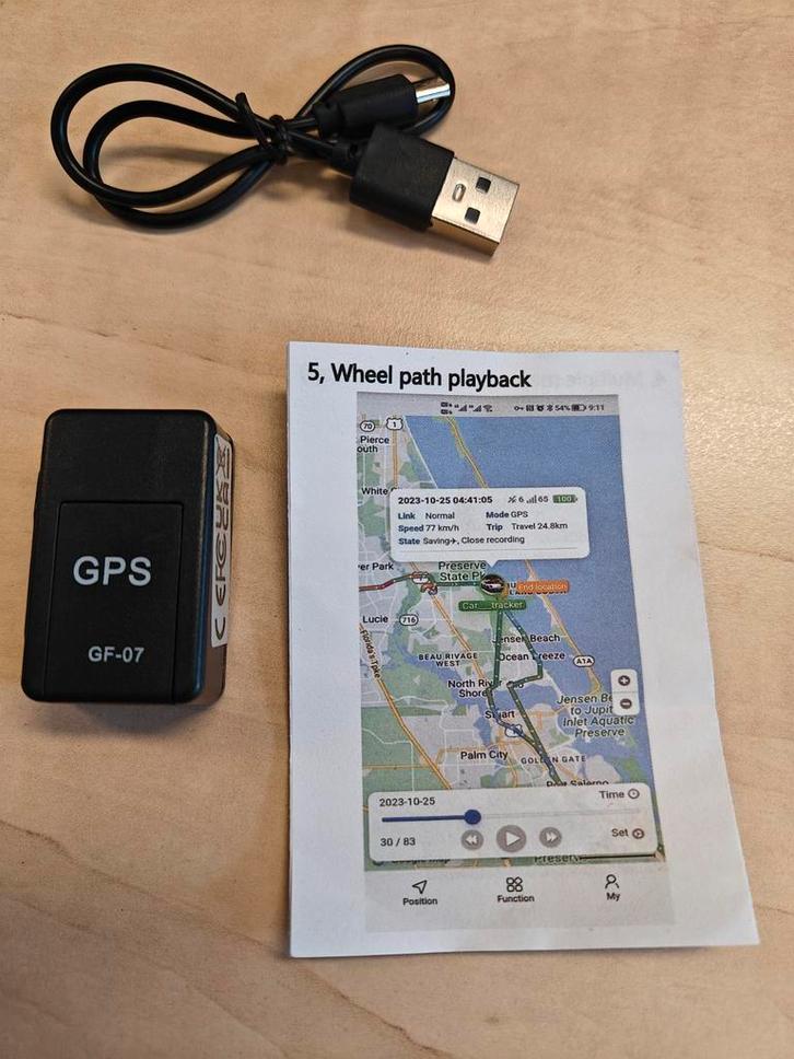 GPS Tracker - GF-07, Auto diversen, Anti-diefstal, Ophalen of Verzenden