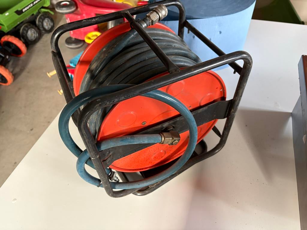 Slangenhaspel met slang, Ophalen of Verzenden