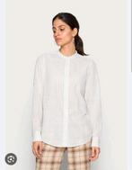 Arket ekru witte katoenen blouse met broderie maat XS 34, Maat 34 (XS) of kleiner, Arket, Wit, Zo goed als nieuw