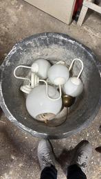 Wandellampen bolvorm, Ophalen of Verzenden, Gebruikt
