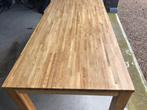 te koop eiken eettafel, Huis en Inrichting, Tafels | Eettafels, 200 cm of meer, 50 tot 100 cm, Gebruikt, Rechthoekig