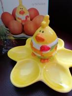 EIERSCHAAL MET EEN KIP EN OF KUIKEN EROP ETC (NIEUW)., Ophalen of Verzenden, Nieuw