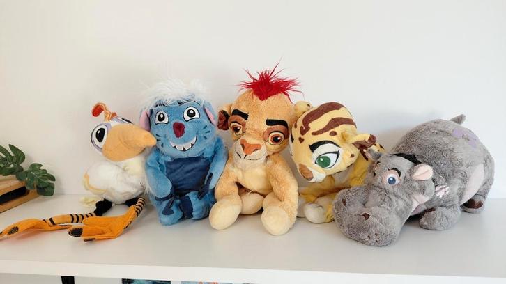 Lion guard Disney knuffels, Verzamelen, Disney, Zo goed als nieuw, Overige typen, Leeuwenkoning of Jungle Boek, Ophalen of Verzenden