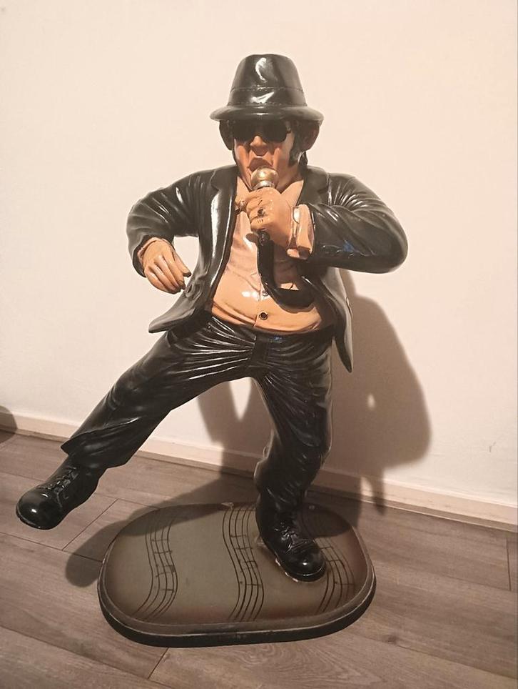 Blues Brothers Beelden - Jake & Elwood, Huis en Inrichting, Woonaccessoires | Boeddhabeelden, Zo goed als nieuw, Ophalen