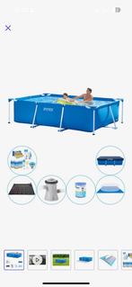 Intex zwembad 2,60 x 1,60 x 0,65 meter. Nieuwprijs 270 euro, Tuin en Terras, Ophalen, Minder dan 80 cm, 200 tot 400 cm, Rechthoekig