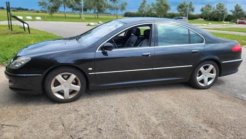 Peugeot 607 2.2 16V 2006 Zwart, Auto's, Peugeot, Particulier, Benzine, D, Sedan, Handgeschakeld, Origineel Nederlands, Zwart, Voorwielaandrijving