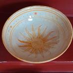 2 aardewerk schalen  Mardie, Gebruikt, Schaal, Rond, Ophalen of Verzenden