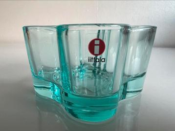 Nieuw Iittala Alvar Aalto Schaal ‘Votive’ Watergroen Glas beschikbaar voor biedingen