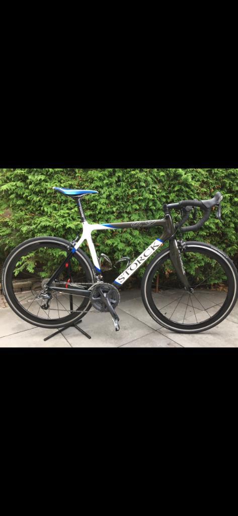 Racefiets Storck full carbon, Fietsen en Brommers, Fietsen | Racefietsen, Zo goed als nieuw, Overige merken, Meer dan 20 versnellingen