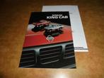 brochure Nissan King Cab 1992/93, Nieuw, Overige merken, Ophalen of Verzenden
