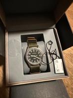Hamilton Khaki Field Quartz 38mm, Sieraden, Tassen en Uiterlijk, Horloges | Heren, Overige merken, Leer, Staal, Polshorloge