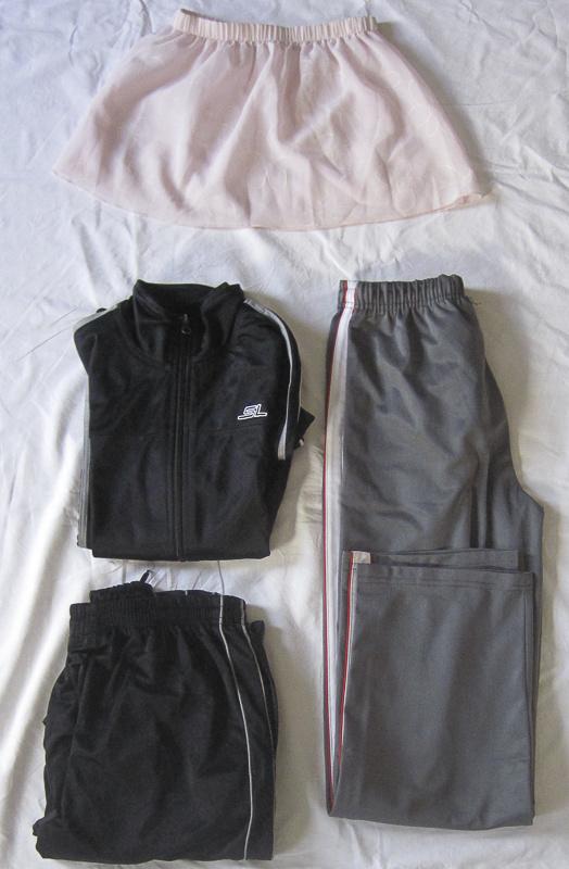 Pakket sportkleding maat 152 SL sportwear + Danskin, Ophalen, Gebruikt, Maat 152