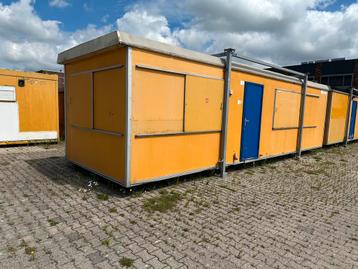 Schaftkeet met uitvoerdersruimte beschikbaar voor biedingen