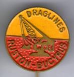 RUSTON-BUCYRUS draglines koper speldje ( G_237 ), Verzamelen, Verzenden, Nieuw, Transport, Speldje of Pin