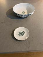 AH Kerst Servies 2023 - Schaal & Petit Four Bordje, Huis en Inrichting, Keuken | Servies, Gebruikt, Keramiek, Ophalen of Verzenden