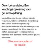 Ozon behandeling auto camper carvan, Ophalen of Verzenden