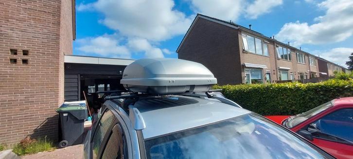Dakkoffer te huur inclusief dakdragers! Meer bagageruimte!, Auto diversen, Dakkoffers, Zo goed als nieuw, Ophalen