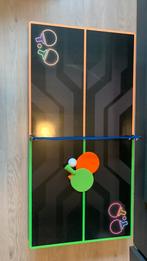 Electronic arcade pingpong, Sport en Fitness, Tafeltennis, Ophalen, Zo goed als nieuw, Tafel Indoor, Inklapbaar