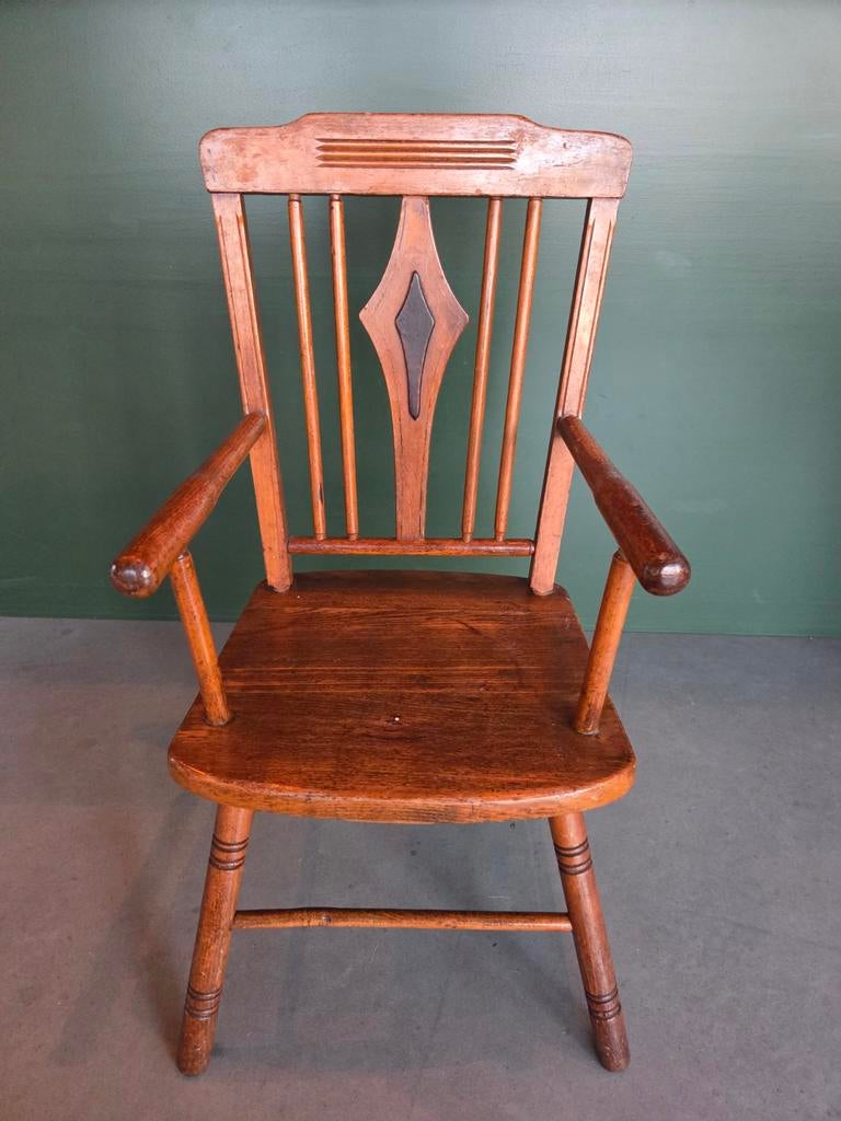 Leuk vintage kinderstoeltje, Antiek en Kunst, Ophalen