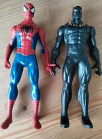 Spiderman en Black Panther van Hasbro. 15 cm., Ophalen of Verzenden, Zo goed als nieuw