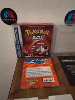 Pokemon Ruby (Compleet) Game Boy Advance, Nintendo, 1 speler, Ophalen of Verzenden, Zo goed als nieuw