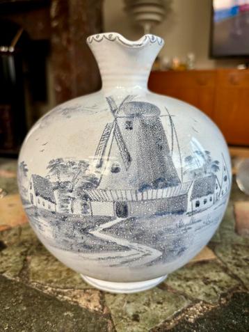 Old Delft Rozenburg Kan - Molen Voorstelling beschikbaar voor biedingen