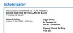 Tickets bouke and the elvis matters band tribute, Tickets en Kaartjes