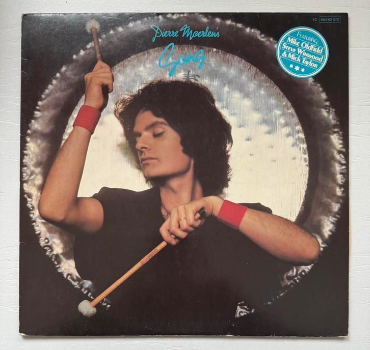 Pierre Moerlen's Gong – Downwind, Cd's en Dvd's, Vinyl | Rock, Zo goed als nieuw, Poprock, Overige formaten, Ophalen of Verzenden