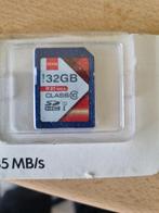 Sdhc klasse 10.   32 gb sd, Audio, Tv en Foto, Fotografie | Geheugenkaarten, 32 GB, Ophalen of Verzenden, Zo goed als nieuw, Fotocamera