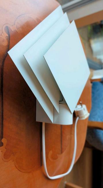 Wandlamp Plaza Lumiance vintage design wit beschikbaar voor biedingen