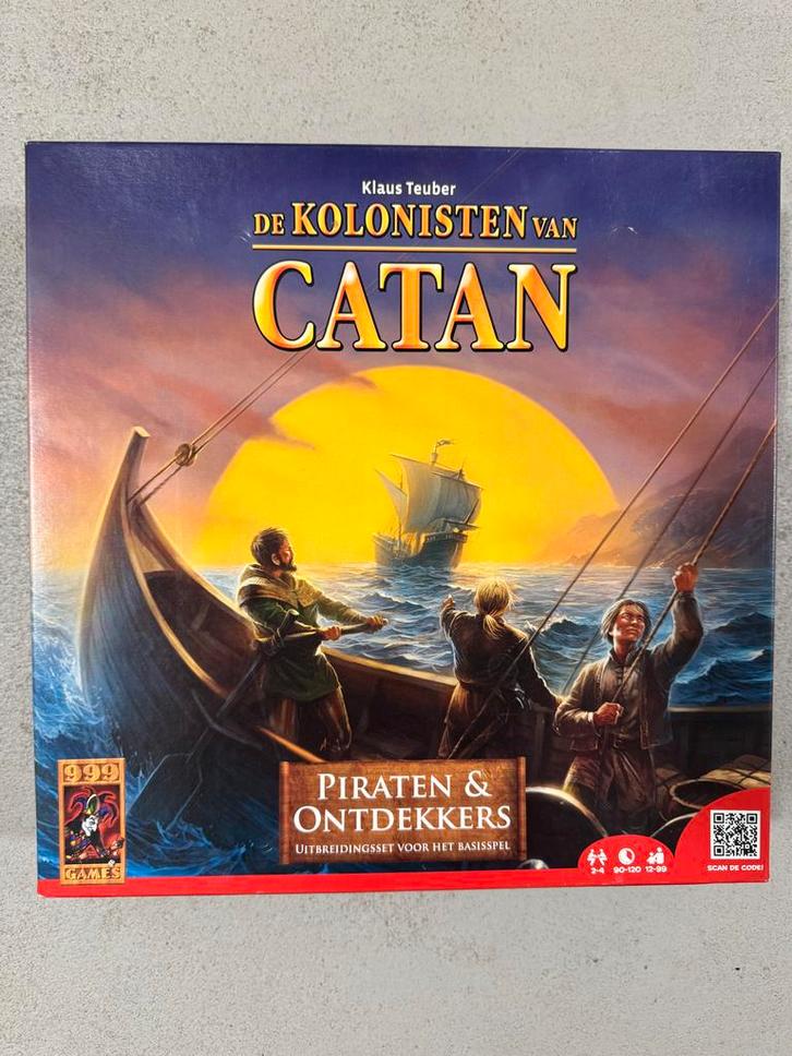 Kolonisten van catan Piraten & Ontdekkers NIEUW!!, Hobby en Vrije tijd, Gezelschapsspellen | Bordspellen, Nieuw, Drie of vier spelers