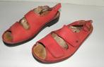 Rode Finn Comfort sandalen maat 6 wijdte C (39/39,5), Finn Comfort, Zo goed als nieuw, Rood, Sandalen of Muiltjes