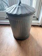 Zinken prullenbak Big, Ophalen, Gebruikt, 50 tot 75 cm, 40 liter of meer