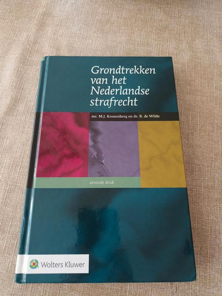 Grondtrekken van het Nederlandse strafrecht, Boeken, Wetenschap, Zo goed als nieuw, Verzenden