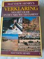 Verklaring OT +NT .Matthew Henry. 2 delen, Christendom | Protestants, Ophalen of Verzenden, Zo goed als nieuw, Matthew Henry