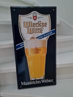 Wieckse witre boos & hahn emaillr bord, Ophalen of Verzenden, Zo goed als nieuw, Reclamebord, Plaat of Schild, Overige merken