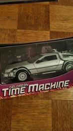Delorean Time Machine - Welly 1:24, Hobby en Vrije tijd, Modelauto's | 1:18, Ophalen of Verzenden, Zo goed als nieuw, Auto, Welly