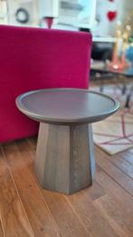Normann Copenhagen PINE bijzettafel donkergrijs, 45 tot 60 cm, Rond, Zo goed als nieuw, Hout