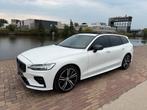 Volvo V60 2.0 T6 AWD R-Design Pano Camera Trekhaak H/K HUD, Auto's, Volvo, 4 cilinders, Wit, Leder, USB