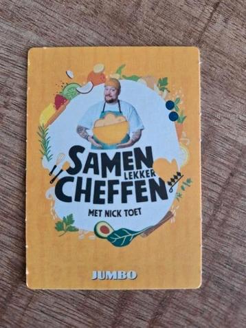 Samen lekker cheffen met nick toet kaartjes jumbo beschikbaar voor biedingen