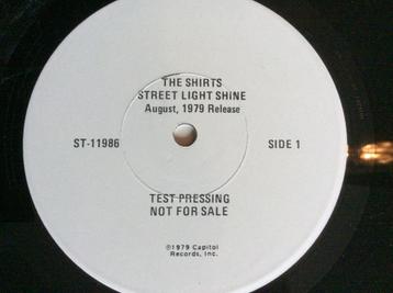 The Shirts-Street light shine. Testpersing. beschikbaar voor biedingen