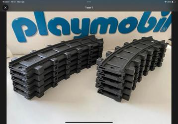 Playmobil RC rails bocht/kromme rails 65x beschikbaar voor biedingen