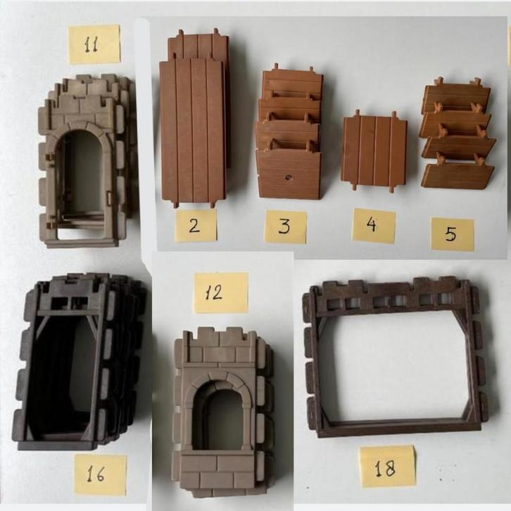 gezocht Playmobil Kasteel Onderdelen Vintage  - Zie Foto's!, Kinderen en Baby's, Speelgoed | Playmobil, Gebruikt, Los playmobil