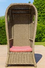 Rotan Strandstoel 170x65x65, Ophalen, Gebruikt, Rotan